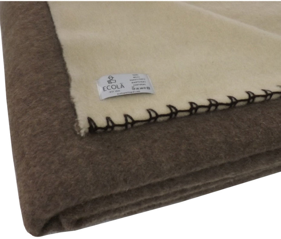 Vintage wollen deken