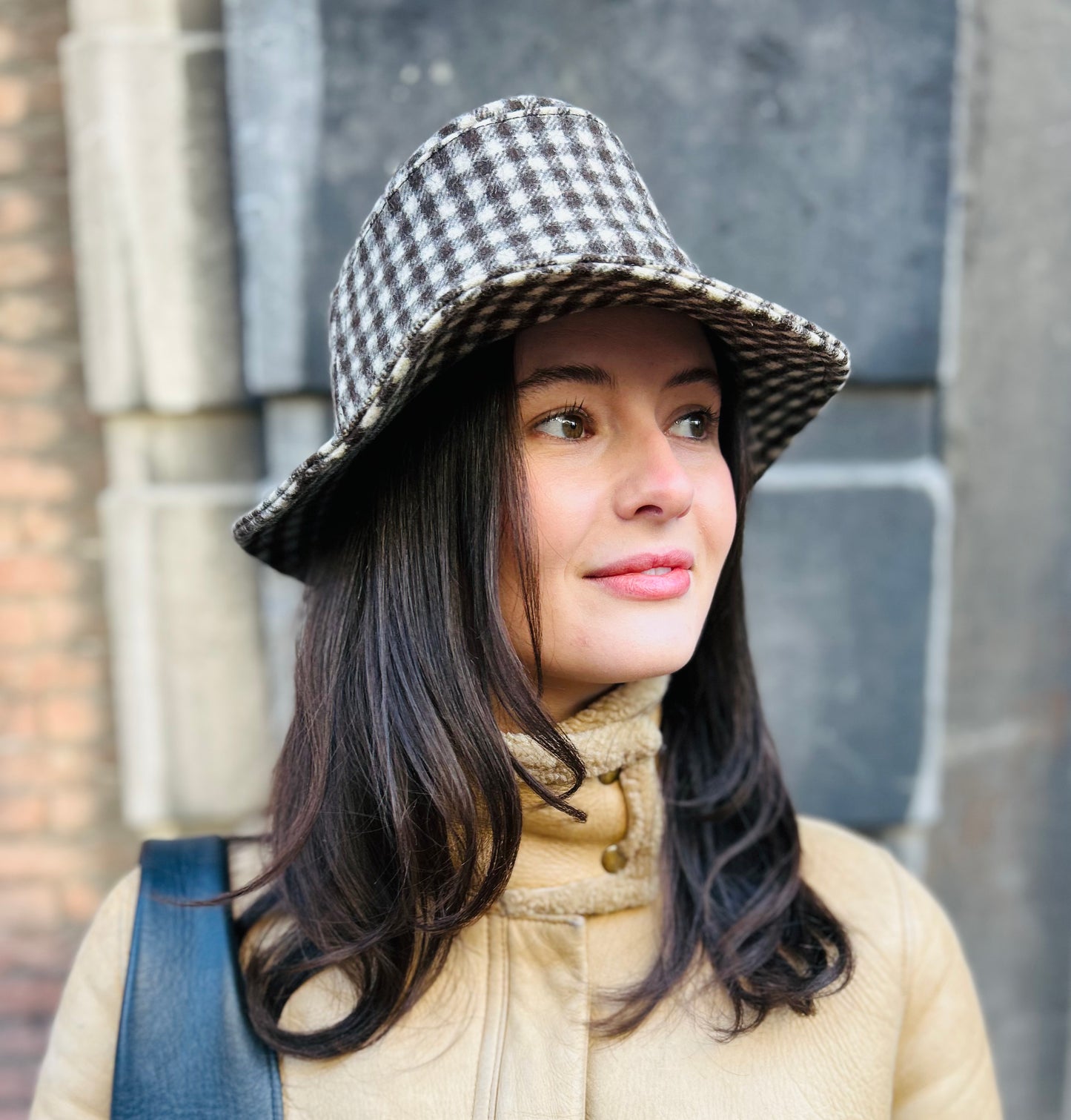 Stijlvolle wollen hoed