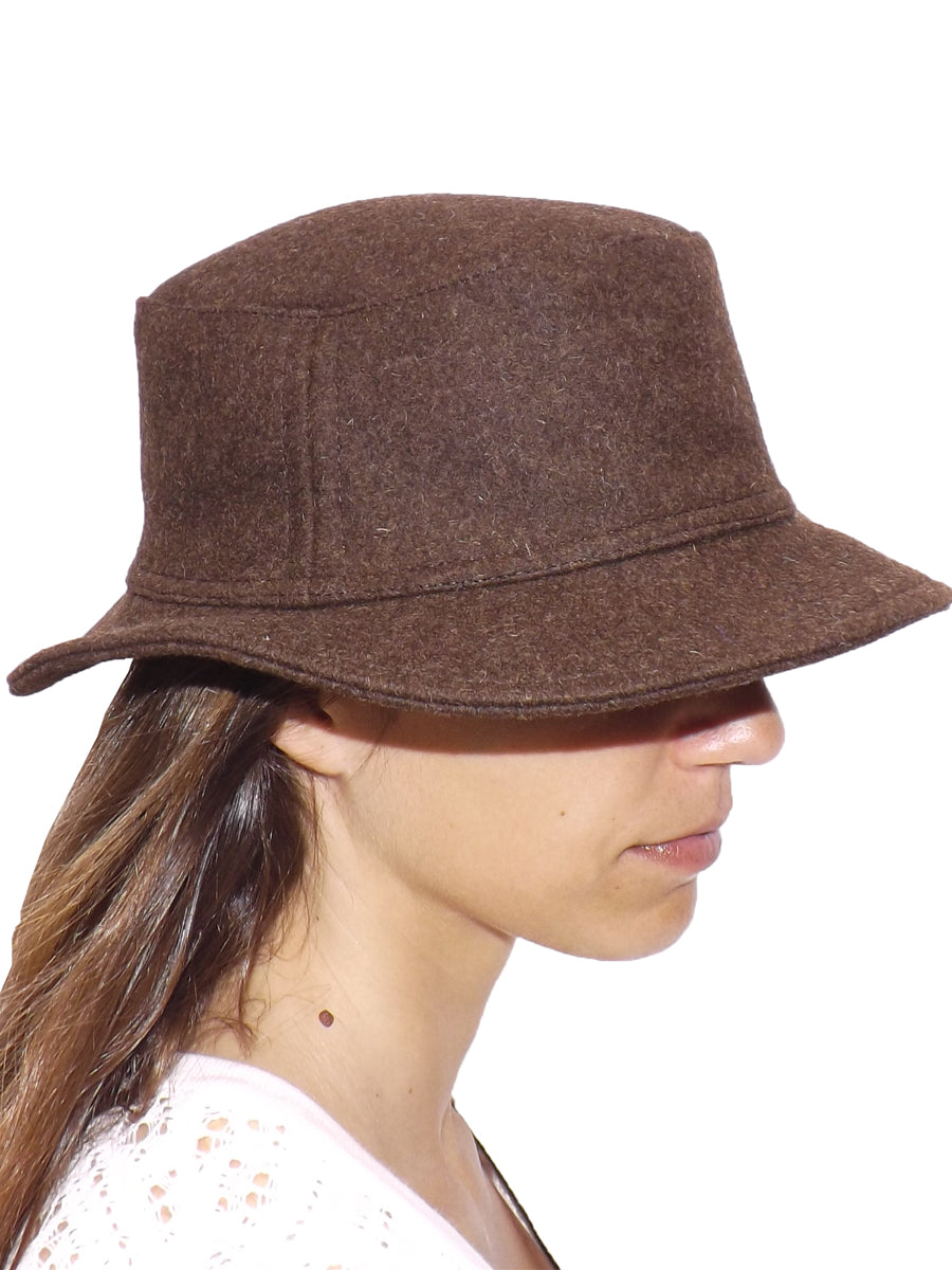 Stijlvolle wollen hoed